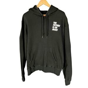 Men's The Future is on Mars TFIOM Black Logo Basketball Hoodie - L